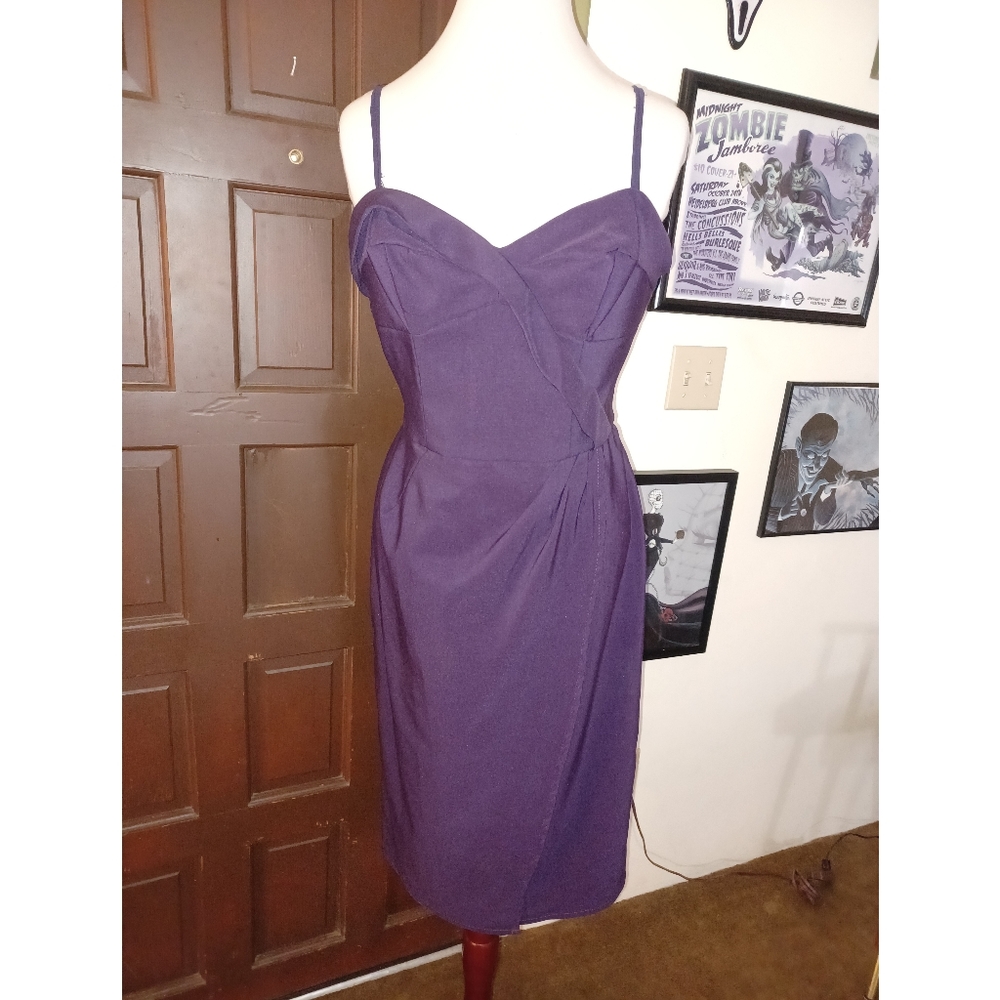 Handmade Pinup atomic sarong dress